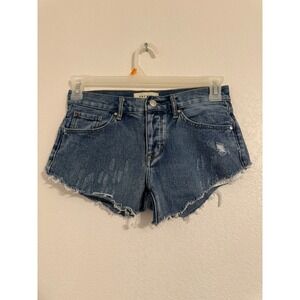 PacSun Boyfriend Distressed Denim Jean Shorts‎ Womens Size 24